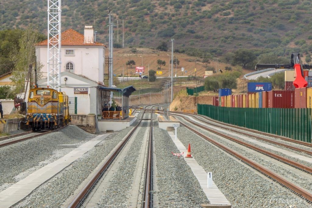 Elvas uso de produtos fitofarmacêuticos junto à ferrovia. Município